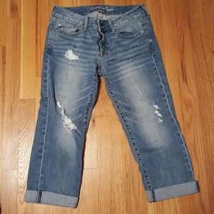 American Eagle Boyfit Capris